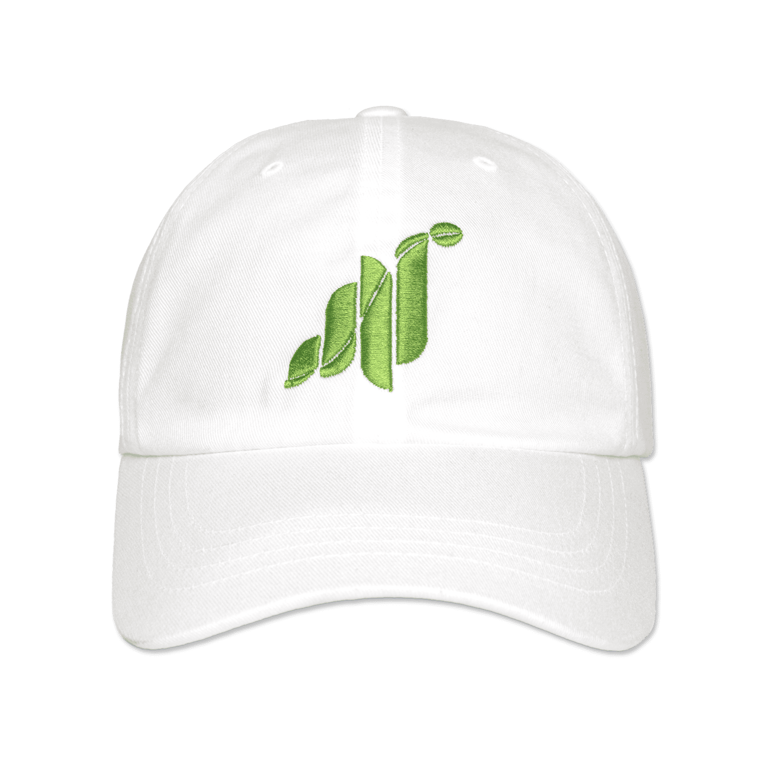 Grass Logo Hat - White