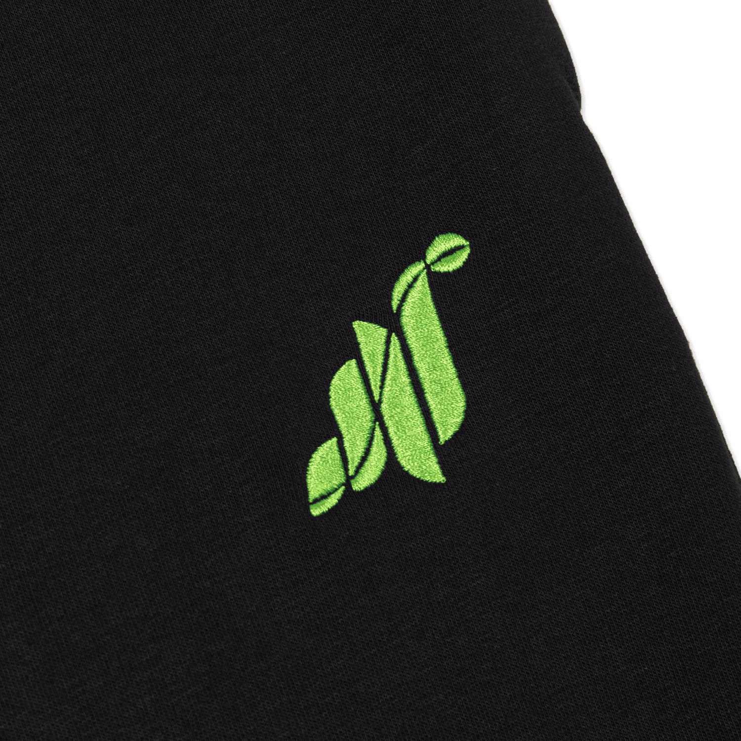Grass Logo Sweatpants - Black