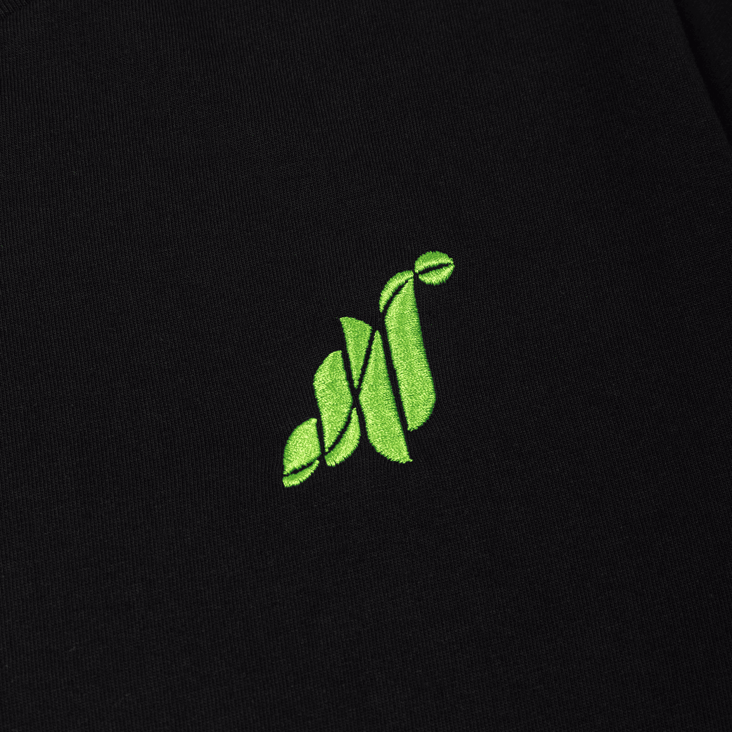 Grass Logo Tee - Black