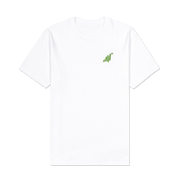 Grass Logo Tee - White